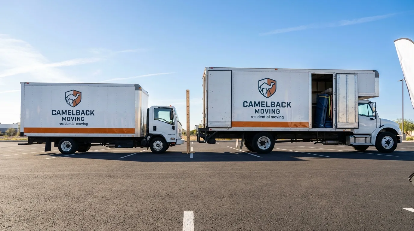 Moving truck size capacity guide in Red Hill